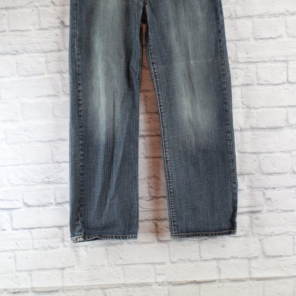DKNY Jeans Soho Relaxed Distressed Jeans Sz 32x30 - Picture 3 of 8